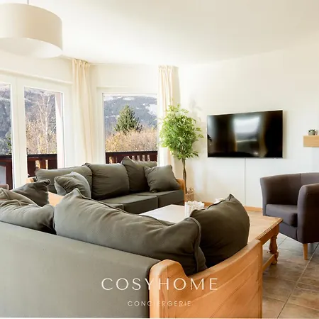 Chalet Des Alpes - Sunset View - Crans-Montana