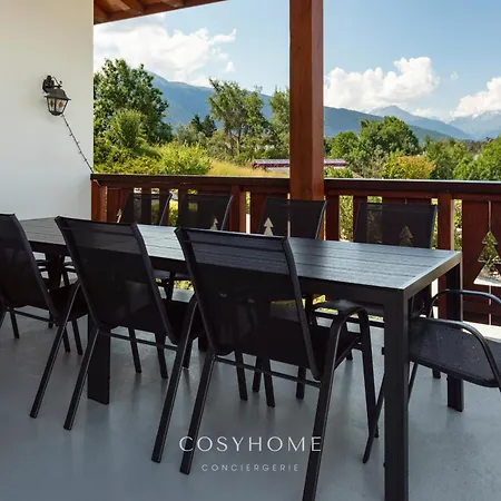 Dağ evi Des Alpes - Sunset View - Crans-Montana